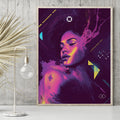 Nubian Beauty Poster Unique African Wall art decor