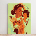 Janelle Monáe Canvas Print | Music Wall Art | Illustrated Fan Art